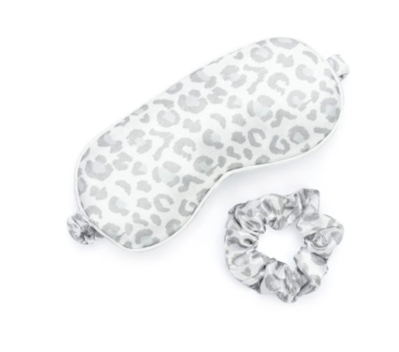 Lemon Lavender Five More Minutes Silky Eye Mask and Scrunchie Set