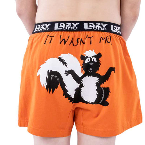 Lazy One Mens Humorous Hole In One Printed Boxers