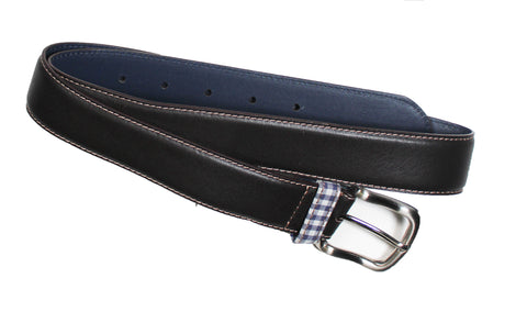 Johnnie-O Mens Underwood Classic Fashion Every Day Wear 1.5 Inch Leather Belt