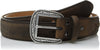 Ariat Mens Embroidered Distressed Leather Belt, 44