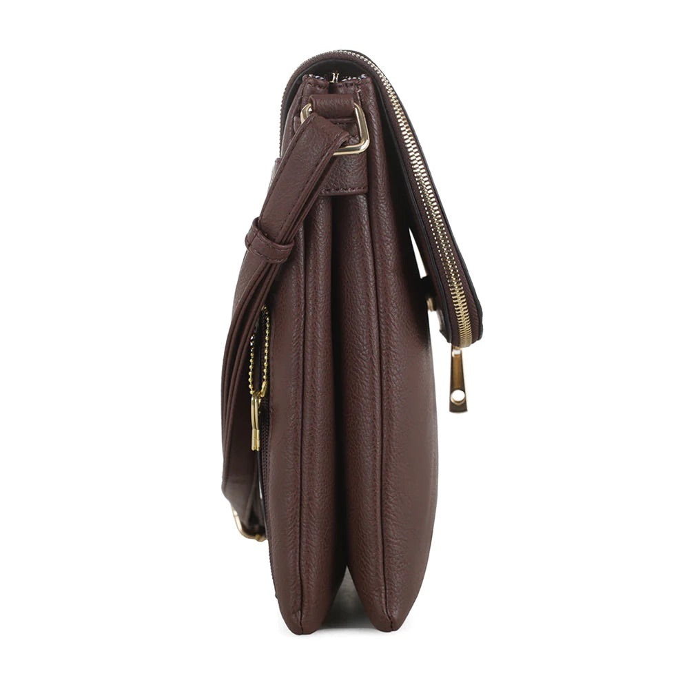 Jessie James Cheyanne Concealed Carry Crossbody Bag with Lock and Key