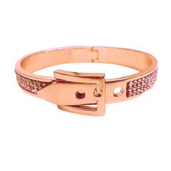 Jacqueline Kent Rhinestone Adjustable Bracelet, Rose Gold