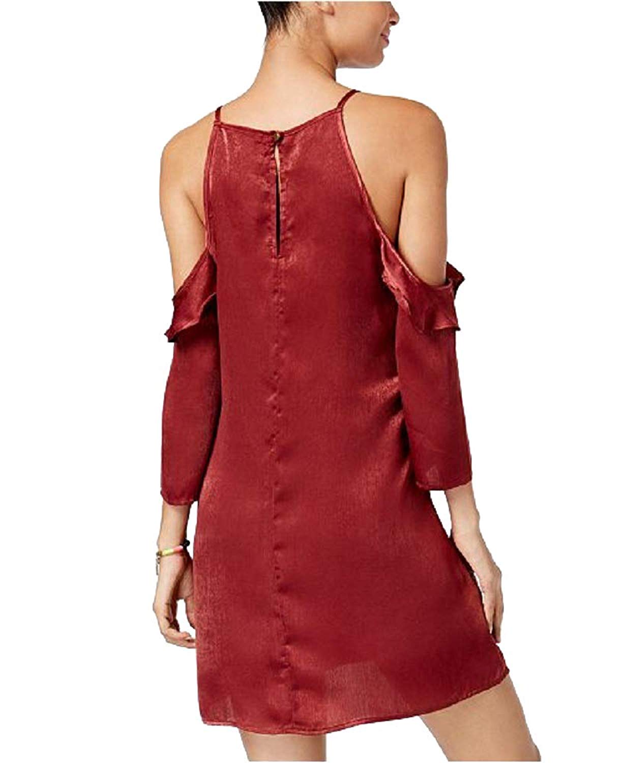 Be Bop Juniors' Cold-Shoulder Shift Dress