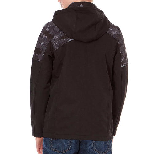 Snozu Boys Softshell Fleece Lined Hooded Jacket