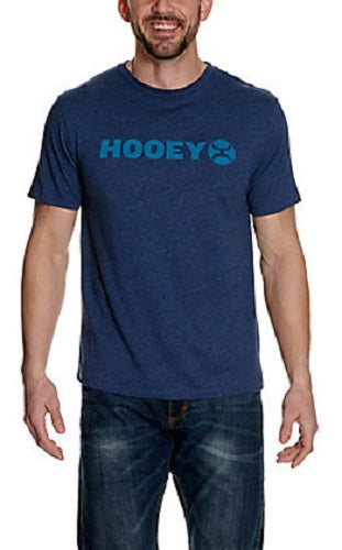 Hooey Mens Lock-up Short Sleeve Crew Neck Cotton Polyester Tee-Shirt