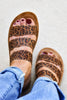 Corkys Footwear Womens Dafne Top Strap Slip On Sandal
