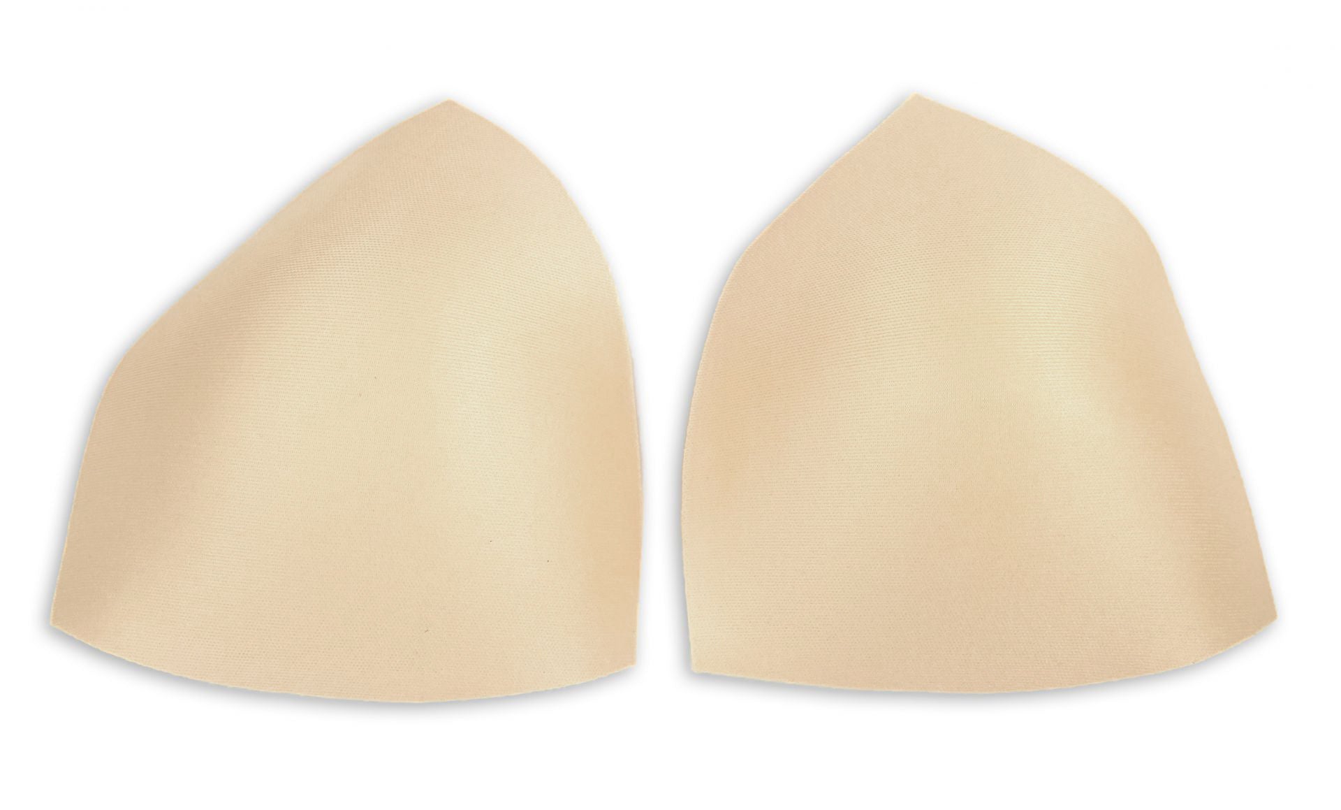 Fashion Essentials Womens Triangular Bra Pads (Beige, One Size)
