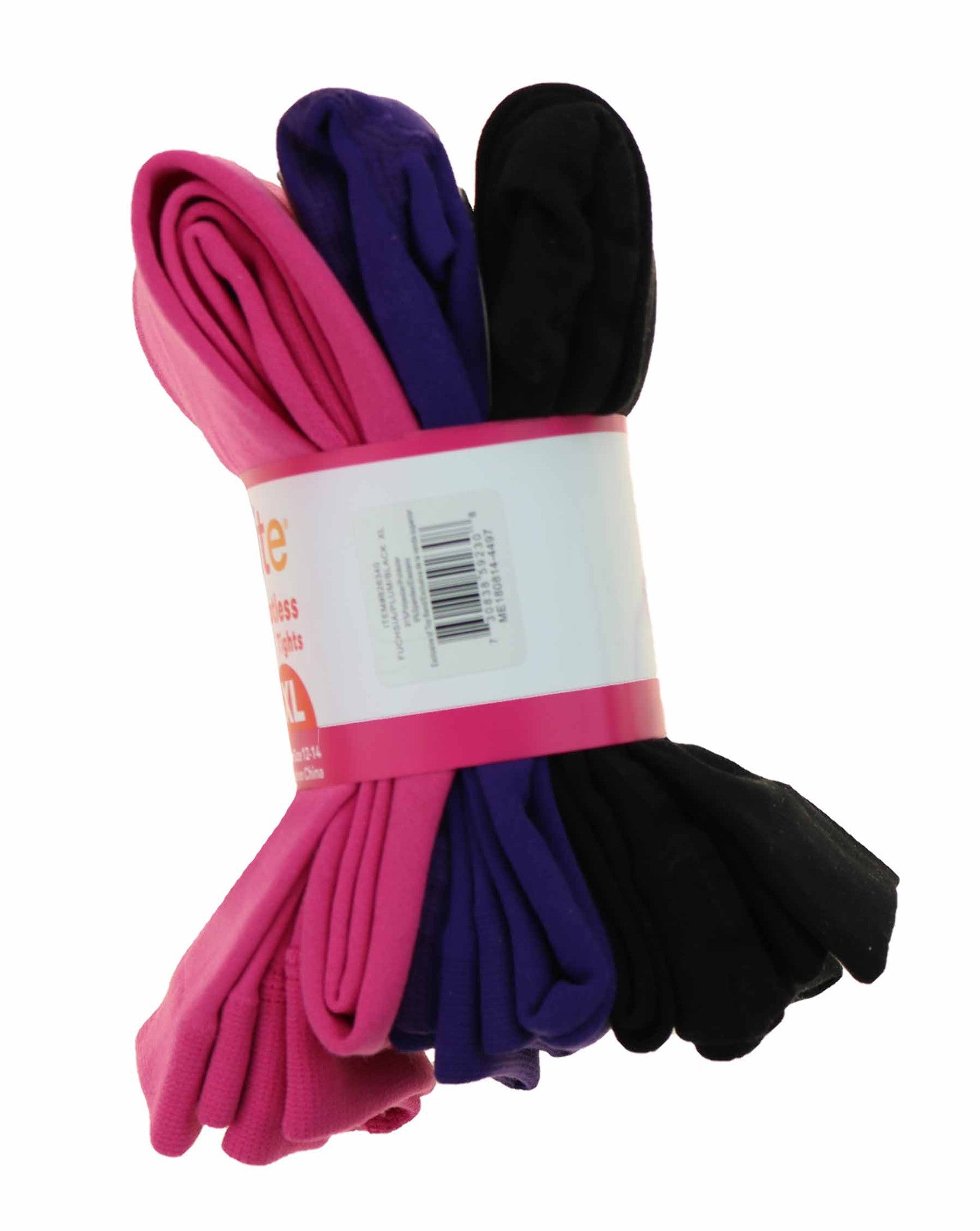 Stride Rite Girl's 3 Pack Cotton Fashion Tights/Leggings