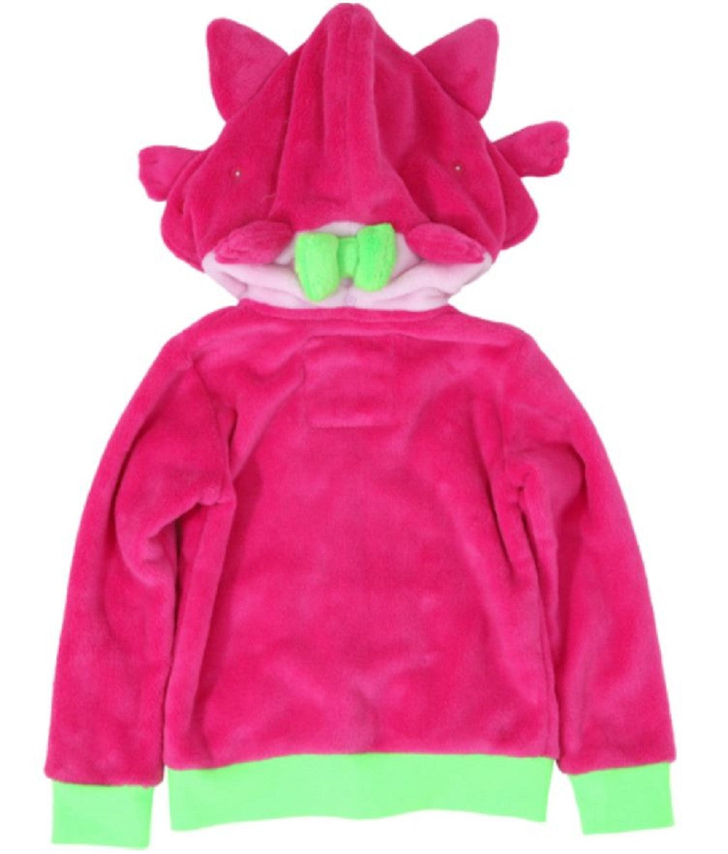 Hoodsbee Girls Soft Plush Full Zip Jacket-The Hoodie That Becomes a Friend