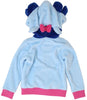 Hoodsbee Girls Soft Plush Full Zip Jacket-The Hoodie That Becomes a Friend