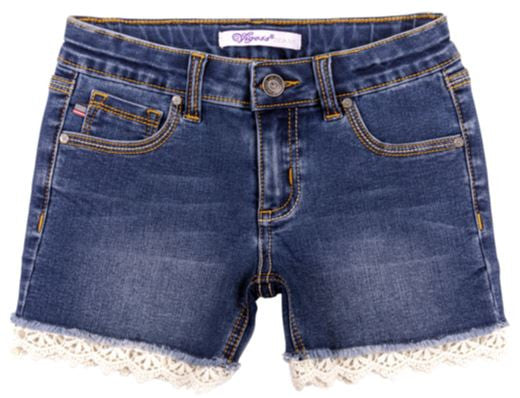 Vigoss Girl's Summer Casual Jean Shortie Shorts-Different Styles and Patterns