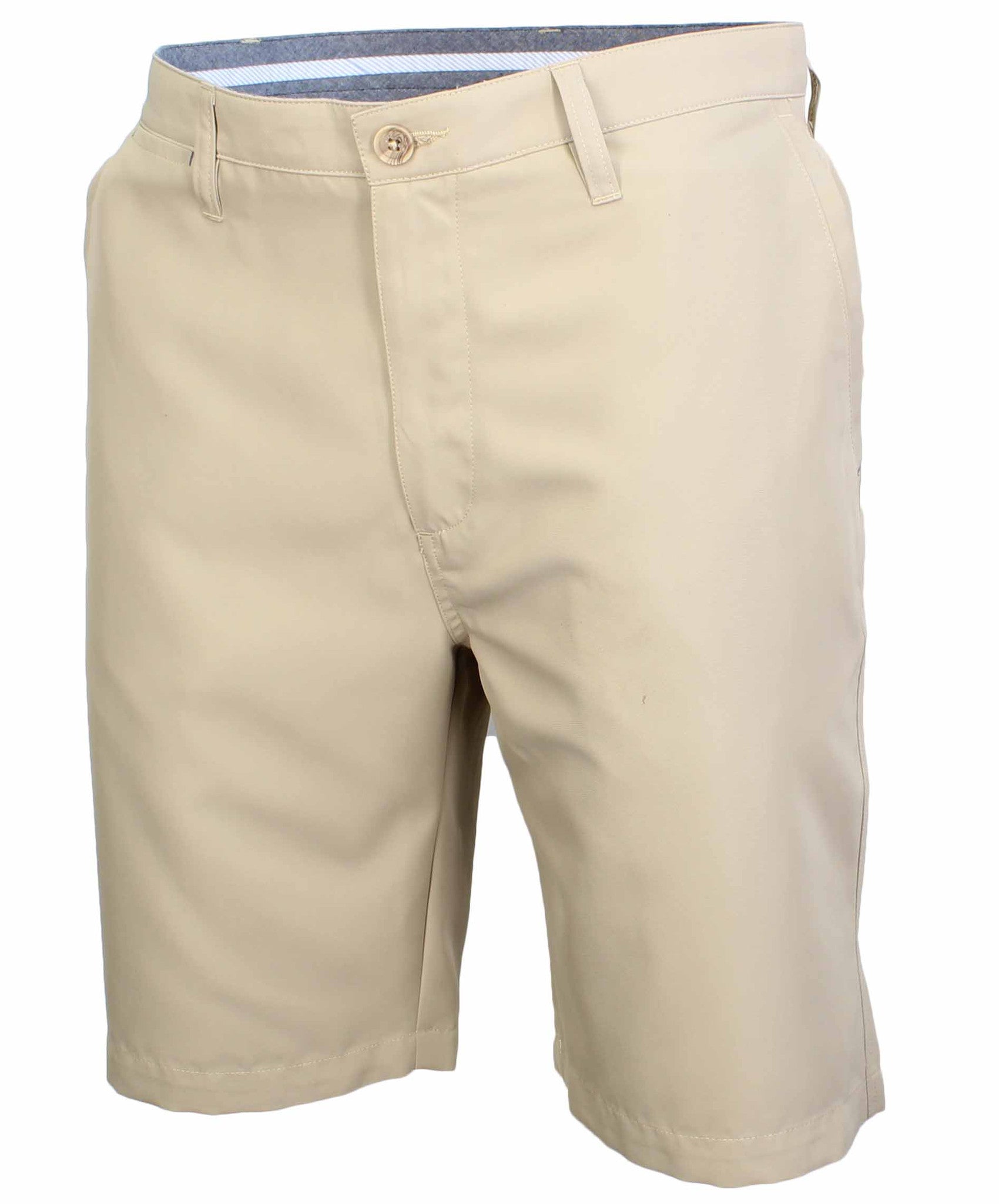 Seapointe Mens Sorbtek Moisture Wicking Lightweight Comfort Flat Front Shorts