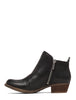 Lucky Brand Womens Leather Basel Flat Ankle Bootie