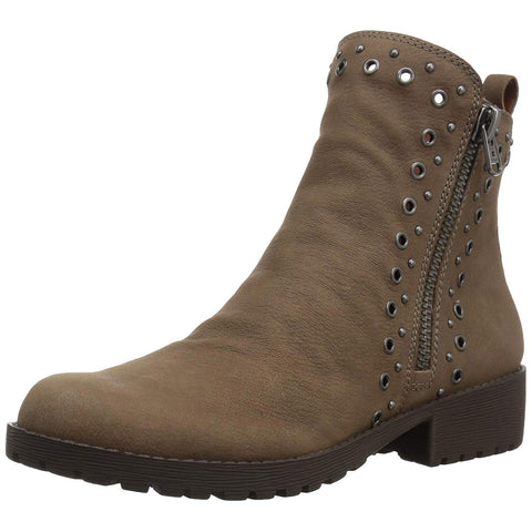Lucky Brand Women's Hannie Grommet-Studded Booties (Brindle, 5M)