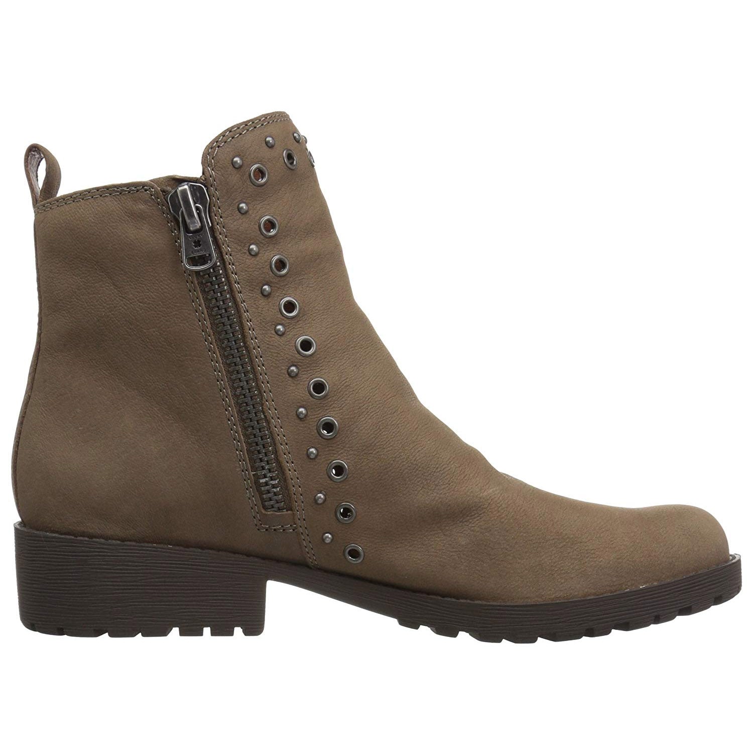 Lucky Brand Women's Hannie Grommet-Studded Booties (Brindle, 5M)