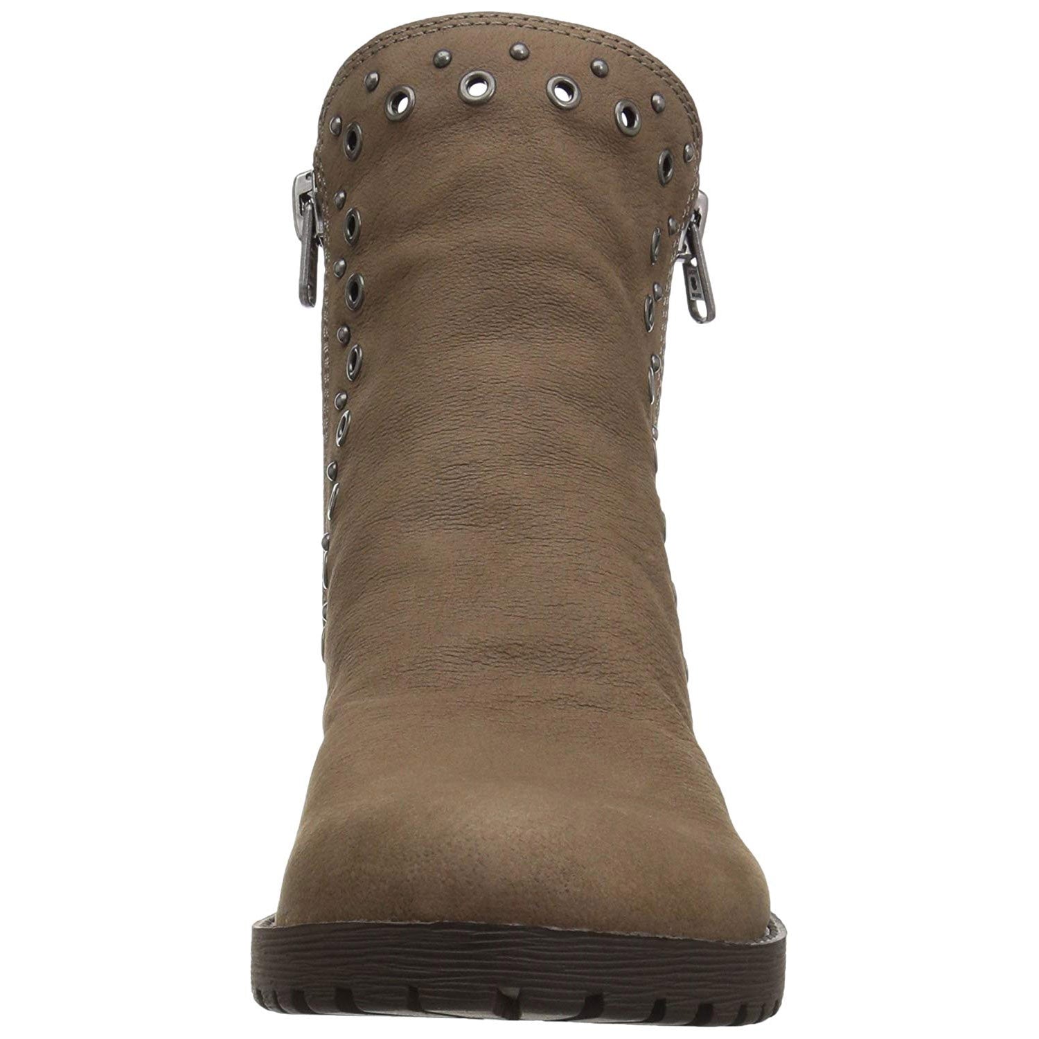 Lucky Brand Women's Hannie Grommet-Studded Booties (Brindle, 5M)