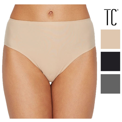 TC Fine Intimates Womens Sleek Essentials Hi Waist Thong