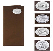 ZEP-PRO Mens Collegiate Crazy Horse Leather Wallets