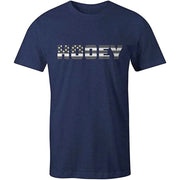 Hooey Mens Patriot Crew Neck Short Sleeve Tee Shirt