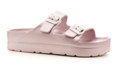 Corkys Womens Hey Girl Floatie Slip-on Adjustable Waterproof Slide Sandal