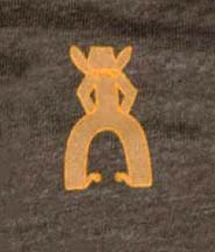 Hooey Mens Punchy Crew Neck Short Sleeve Tee-Shirt