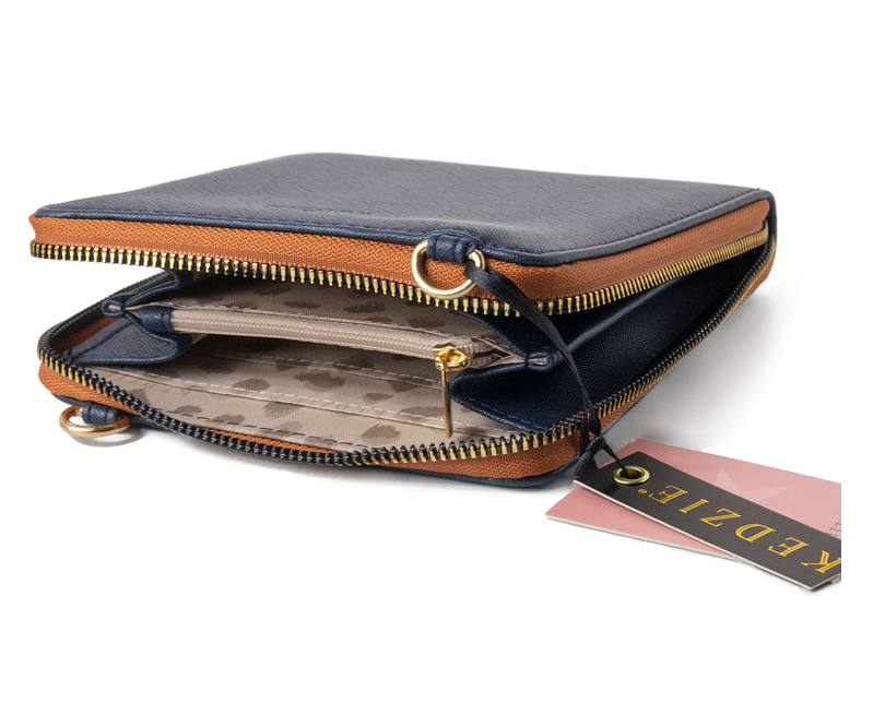 Kedzie, Best Little Bag, Saffiano Vegan Leather Crossbody Purse