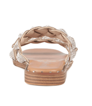 Very G Gypsy Jazz Womens Twisty Rhinestone Top Fashion Sandal