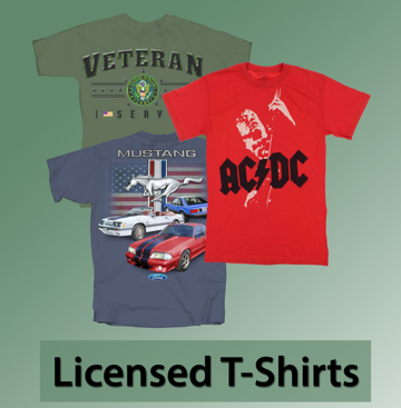 Licensed T-Shirts