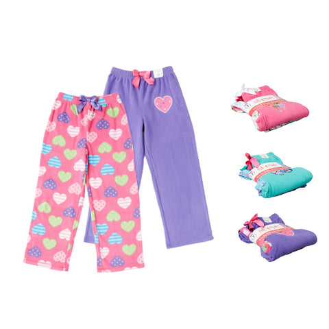 Girl's 4 Piece Mix and Match Character Pajama Sleepwear Set-Princess, Super Hero
