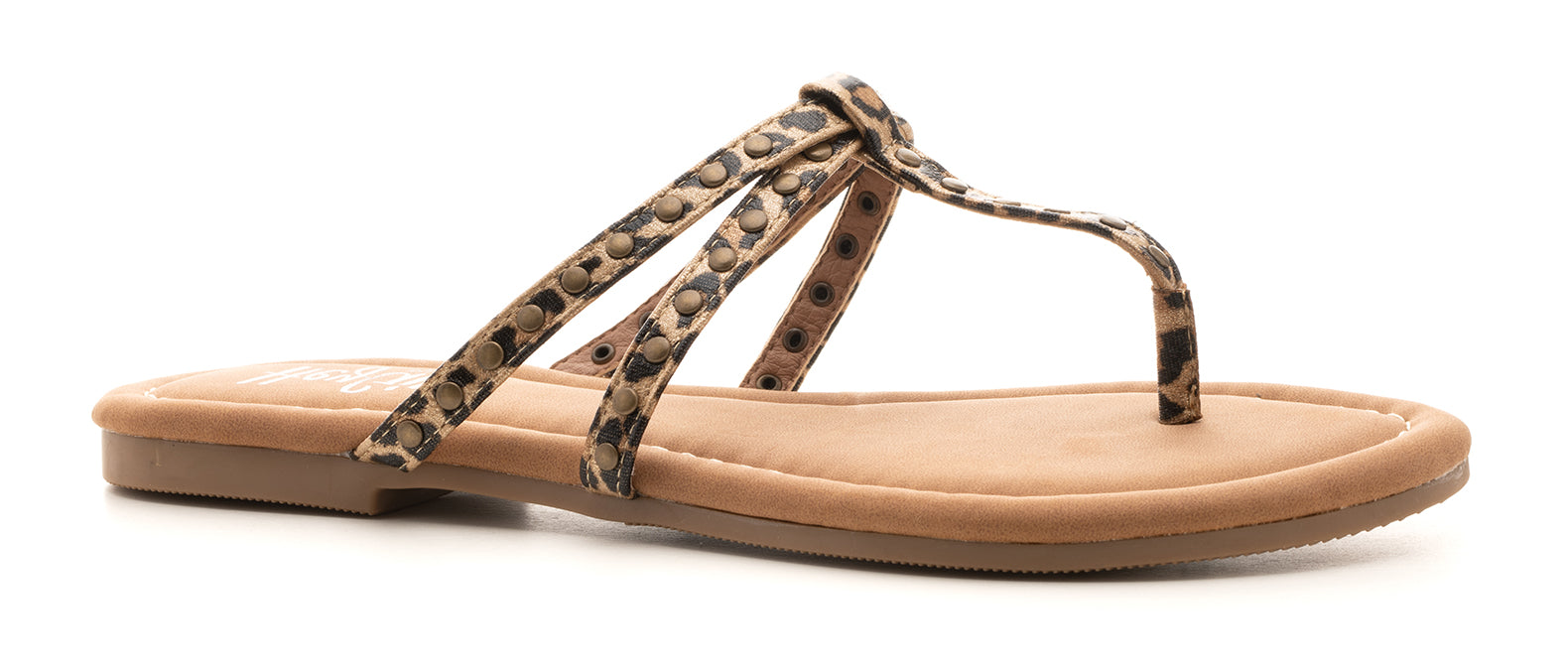 Corkys Boutique Hey Girl Swimsuit Studded Slip-on Thong Fashion Sandal