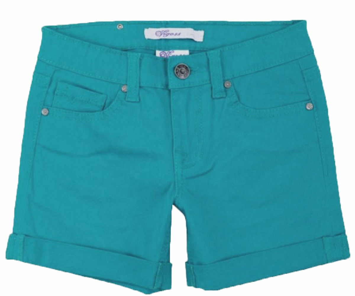Vigoss Girl's Summer Casual Jean Shortie Shorts-Different Styles and Patterns