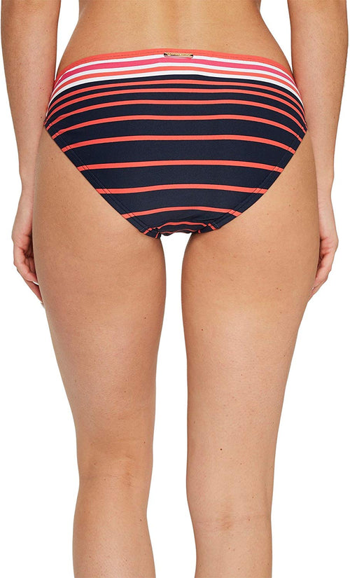 Michael Kors Womens Abby Stripe Classic Bikini Bottom