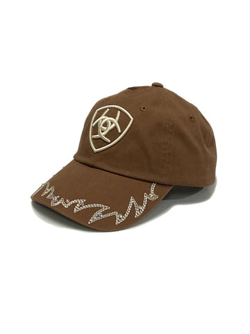 Dog Mom Heart Patch Womens Distressed Ball Cap Hat