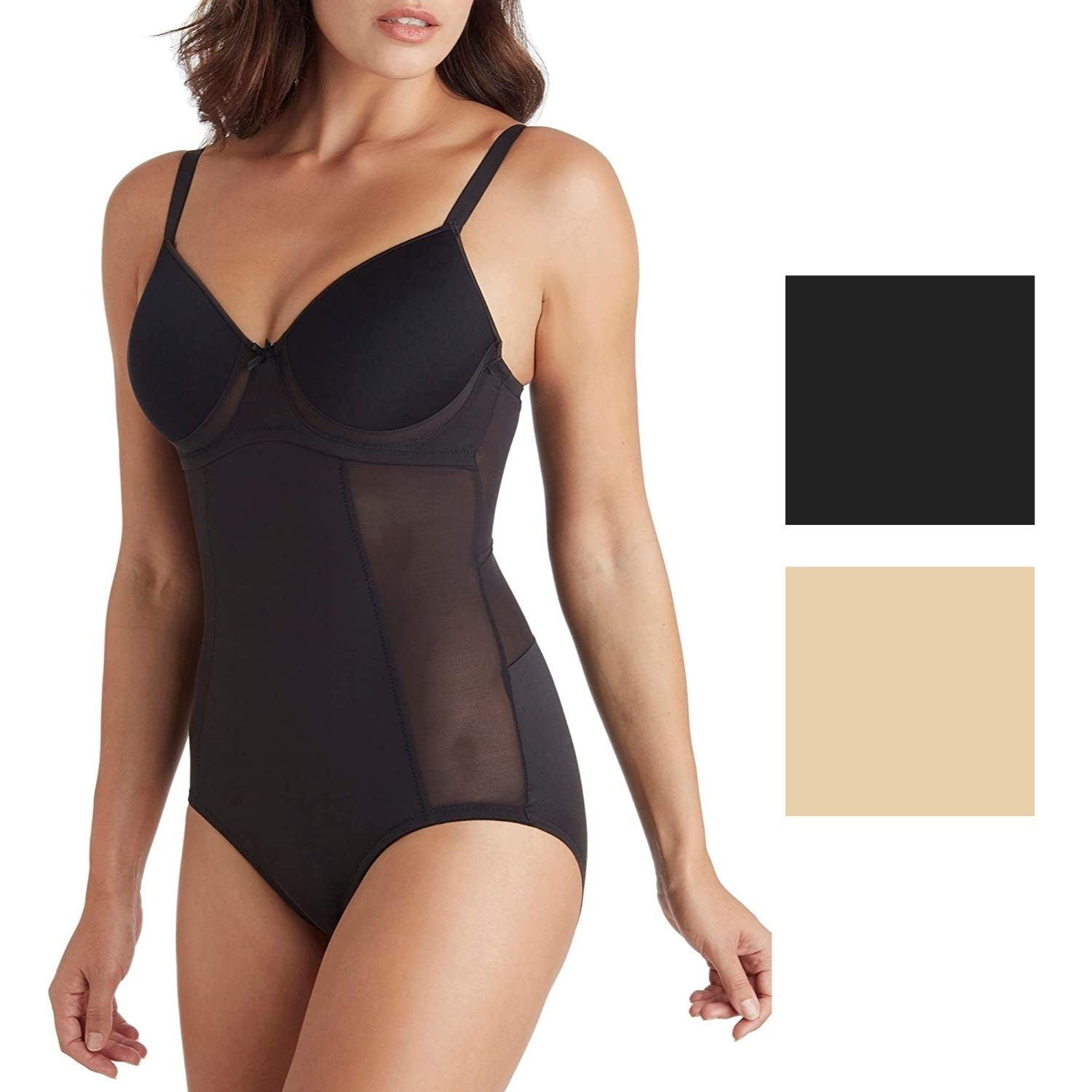 TC Fine Intimates Womens U Perfect Low Back BodyBriefer