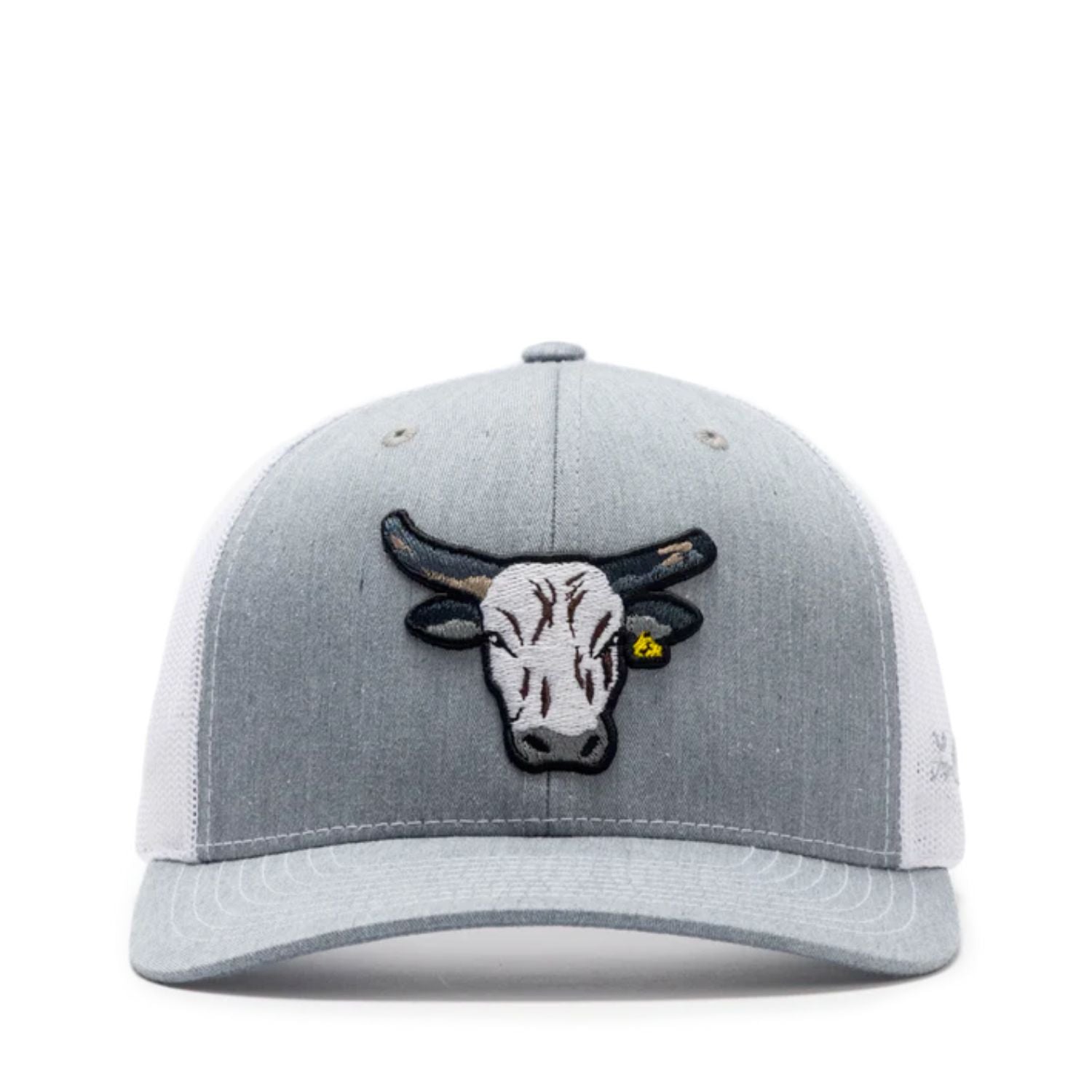 Lane Frost Bully Adjustable Snap Back Baseball Cap, Grey / White