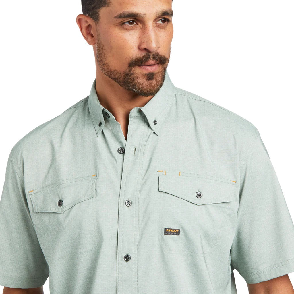 Ariat Mens Rebar Made Tough VentTEK DuraStretch Work Shirt