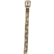 Nocona Womens Geometric Rhinestone Belt-Brown, Medium