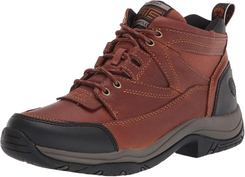 Ariat Mens Terrain Leather Outdoor Hiking Boots, Sunshine