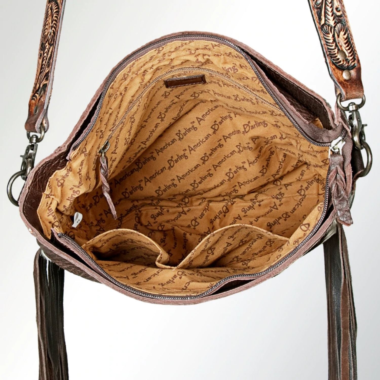American Darling Stamped Tooled Leather Cheetah Bag – Southern