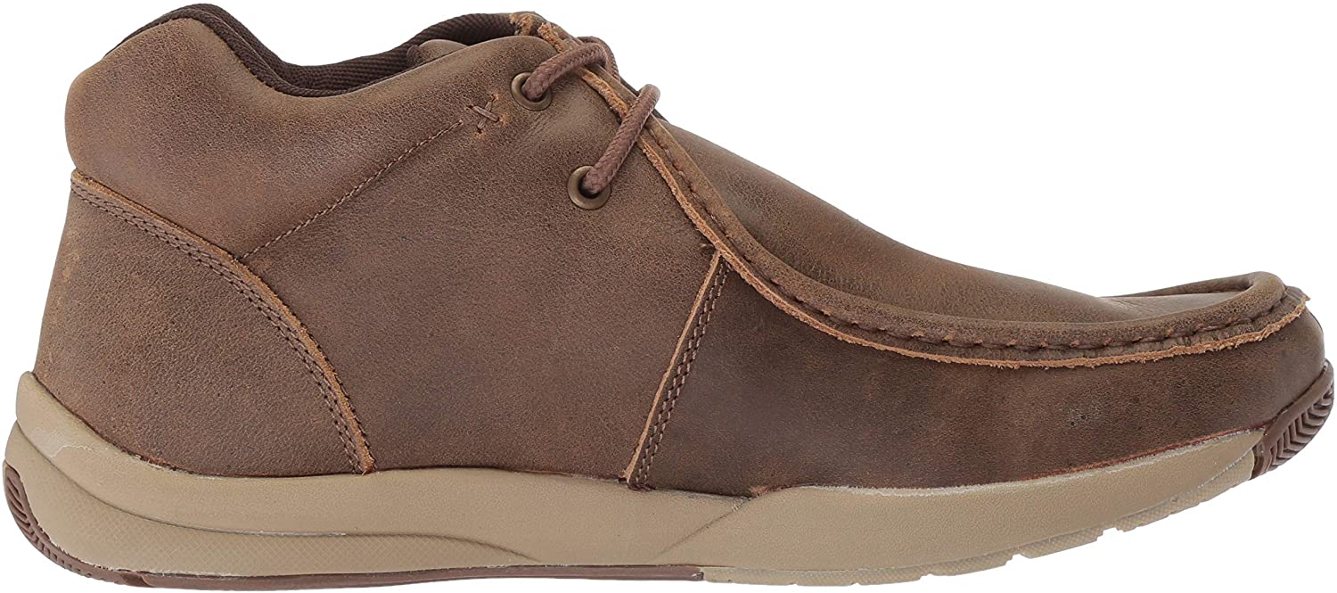 Roper Mens Clearcut Swifter Sole Vintage Leather Hiking Shoes