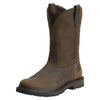 Ariat Mens Groundbreaker Round Toe Pull On Work Boot