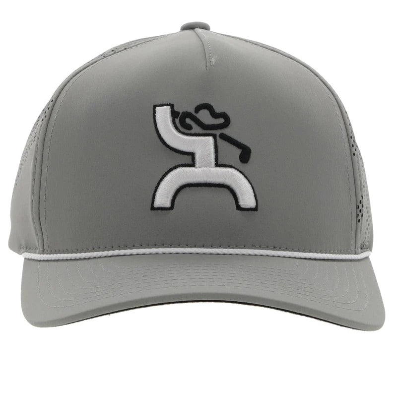 Hooey Mens Golf 5-Panel Flexfit Hat with Golf Logo