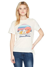 Lion King Junior's LACE Side LACE UP TEE Shirt, Ivory Large