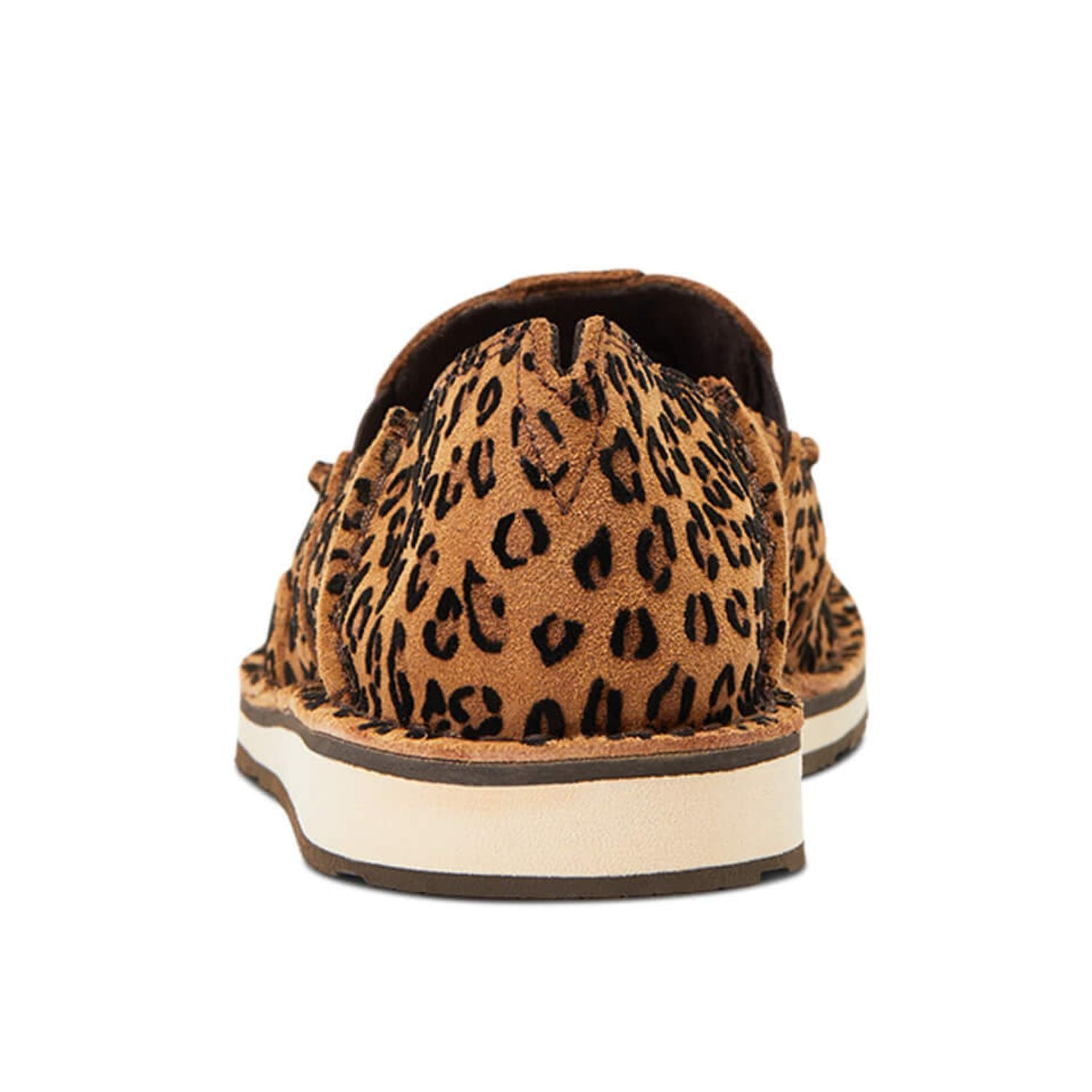 Ariat Womens Cruiser Likely Leopard Leather Casual Slip On Shoe