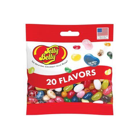 Jelly Belly Mini Bean Bin Dispenser with 3.5 oz of Assorted Jelly Beans