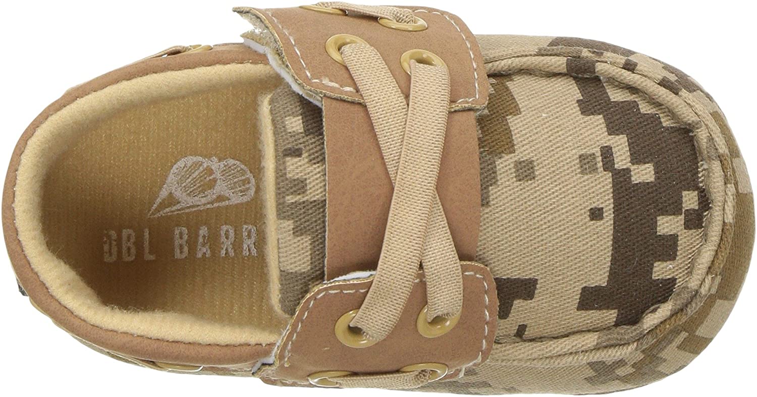 Dbl Barrel Barrett Baby Buckers Casual Slip On Fabric Bootie