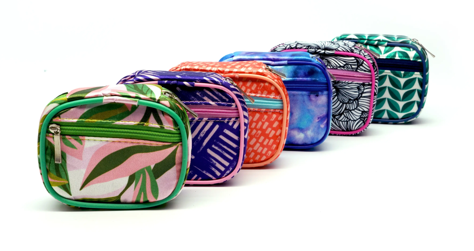 Wellness Keeper Zippered Pill & Vitamin Case Open Stock