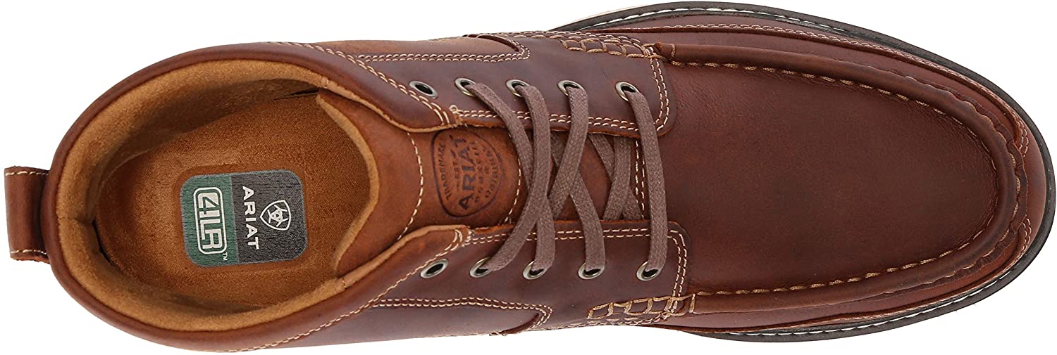 Ariat Mens Lookout Western Leather Chukka Boots