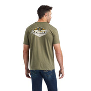 Ariat Mens Hexafill Graphic Short Sleeve T-Shirt