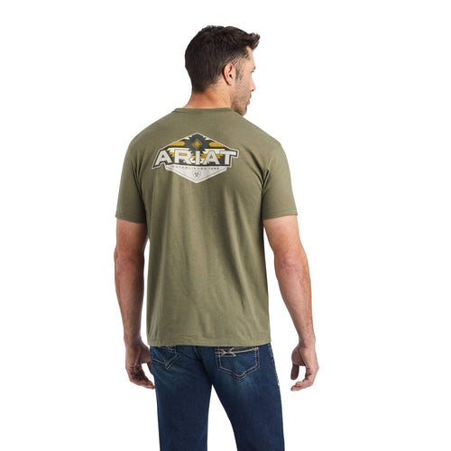 Ariat Mens Hexafill Graphic Short Sleeve T-Shirt